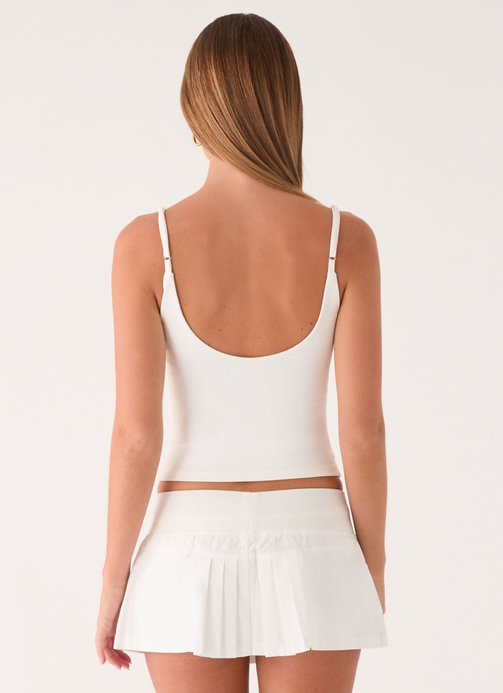 Cargo Mini Skort - White - Image 3