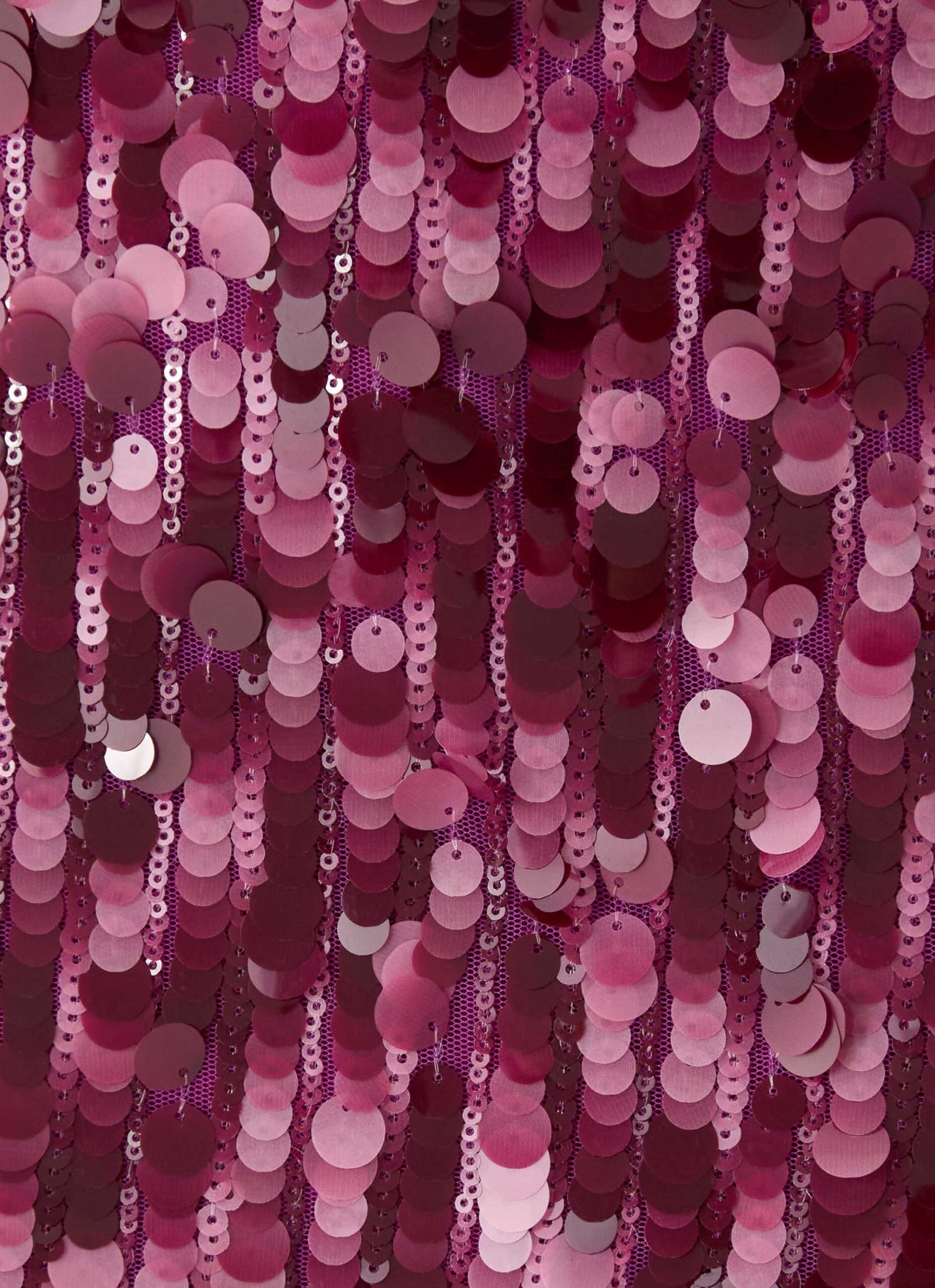 Malayah Sequin Mini Skort - Plum - Image 6